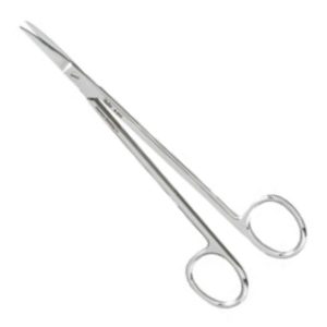 Tijera KELLY 6-1/2" (15.9cm) para fistula, curva, aguda Ref: 5-252.