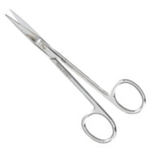Tijera aguda-aguda 4-3/4" (12.1cm) para plástia Ref: 5-270.